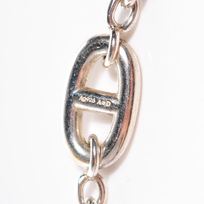 Hermes Sterling Silver Farandole Bracelet LG 3 of 6