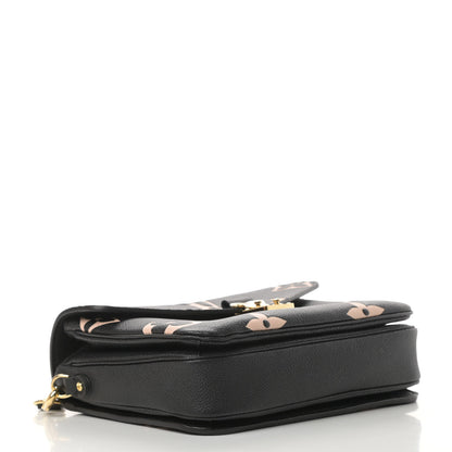 Louis Vuitton Empreinte Monogram Giant Pochette Metis Black Beige 4 of 12