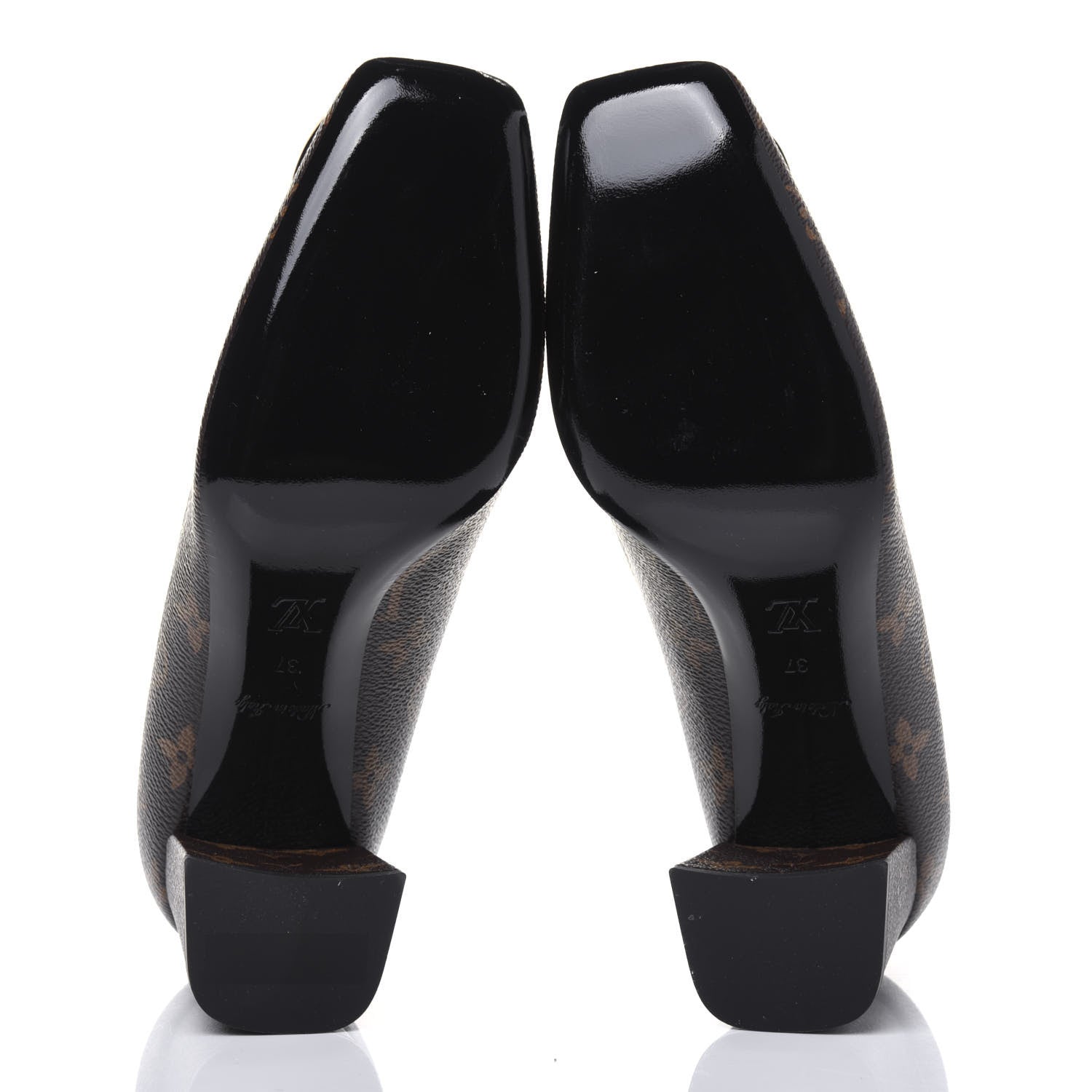 Louis Vuitton Monogram Madeleine Pumps 37 5 of 10
