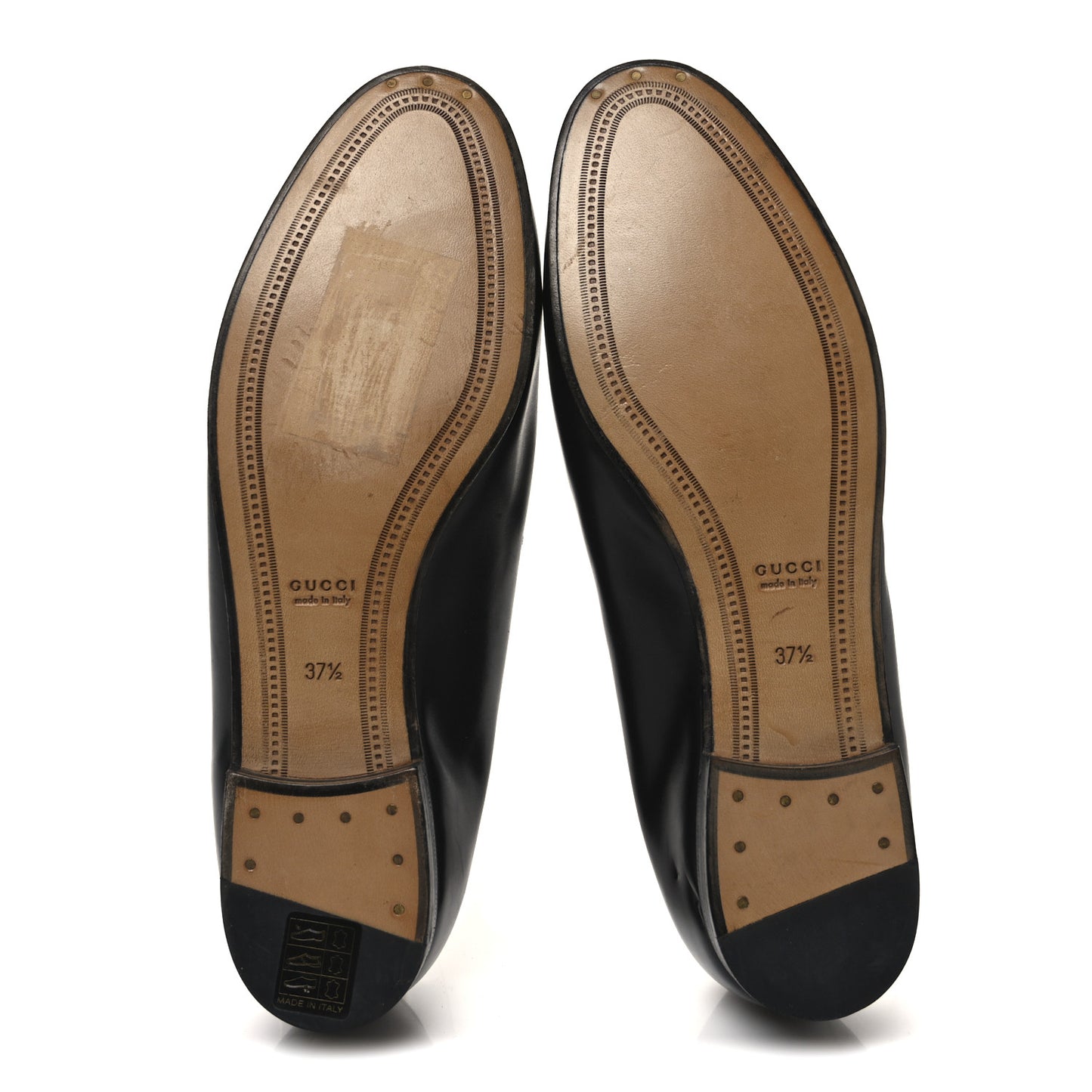 Calfskin Womens Jordaan Loafers 37.5 Black