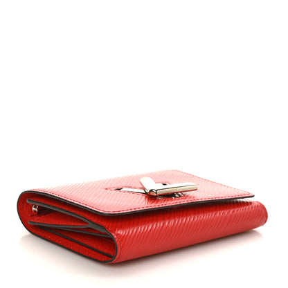 Louis Vuitton Epi Twist Compact Wallet Coquelicot 4 of 7