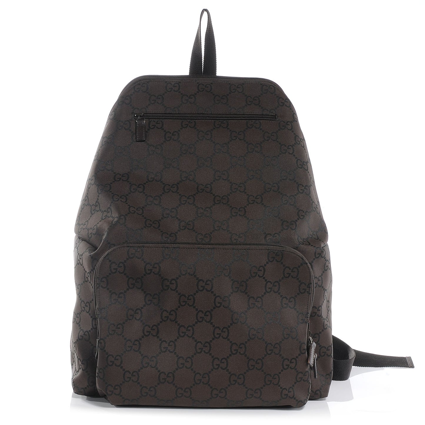 Nylon Monogram Day Backpack Brown