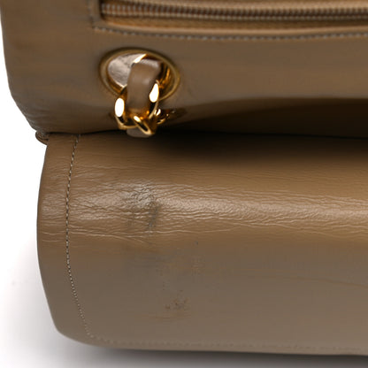 Chanel Lambskin Quilted Small Double Flap Beige 10 of 14