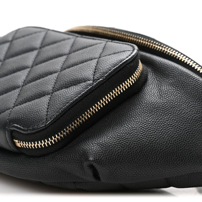 Chanel Caviar Quilted Business Affinity Waist Belt Bag Black 10 of 10