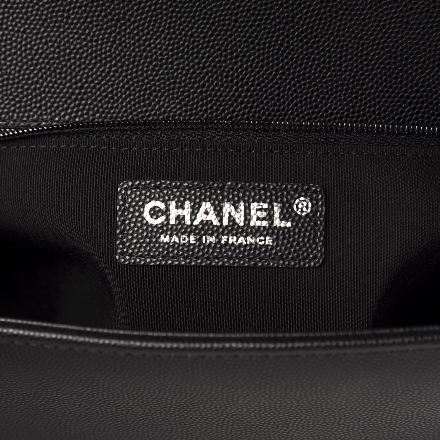 Chanel Caviar Quilted New Medium Boy Flap Black 6 of 10