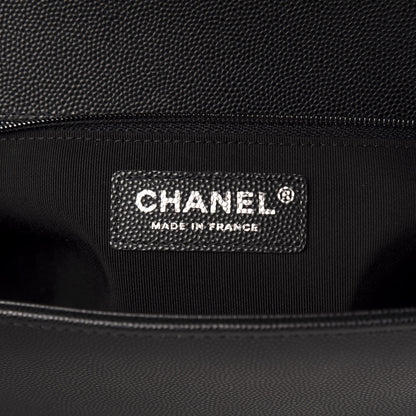 Chanel Caviar Quilted New Medium Boy Flap Black 6 of 10
