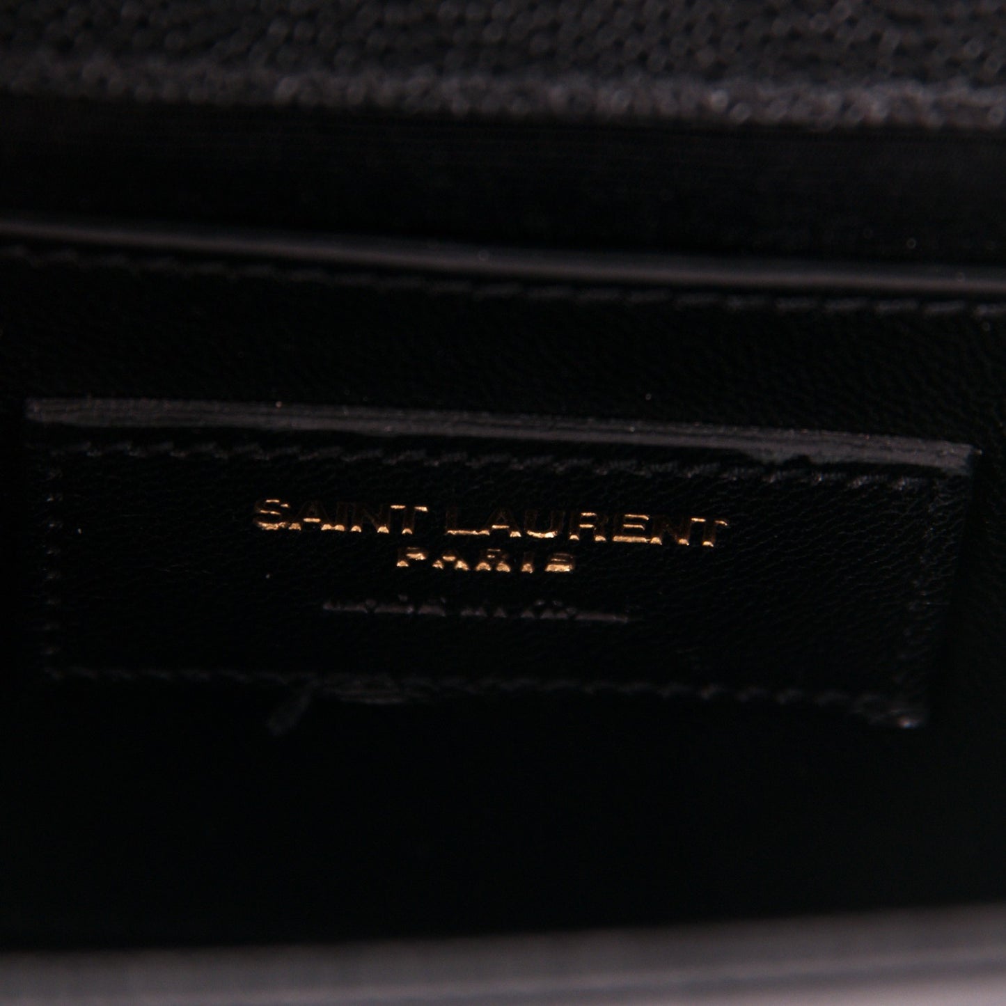 Grain De Poudre Small Monogram Kate Satchel Black