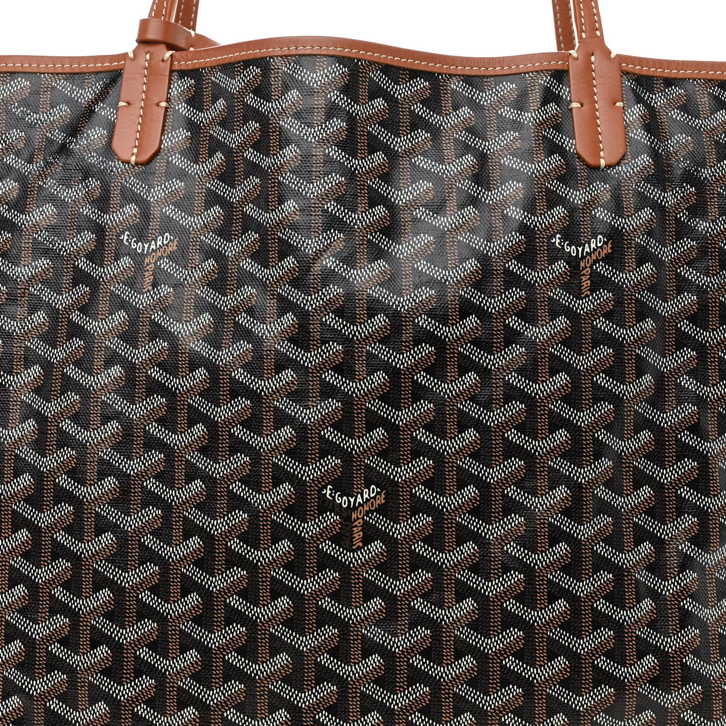 Goyardine Saint Louis GM Black Gold