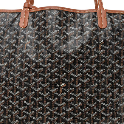 Goyard Goyardine Saint Louis GM Black Gold 10 of 13