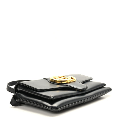 Gucci Vitello Palmellato Lux Small Arli Flap Shoulder Bag Black 4 of 11