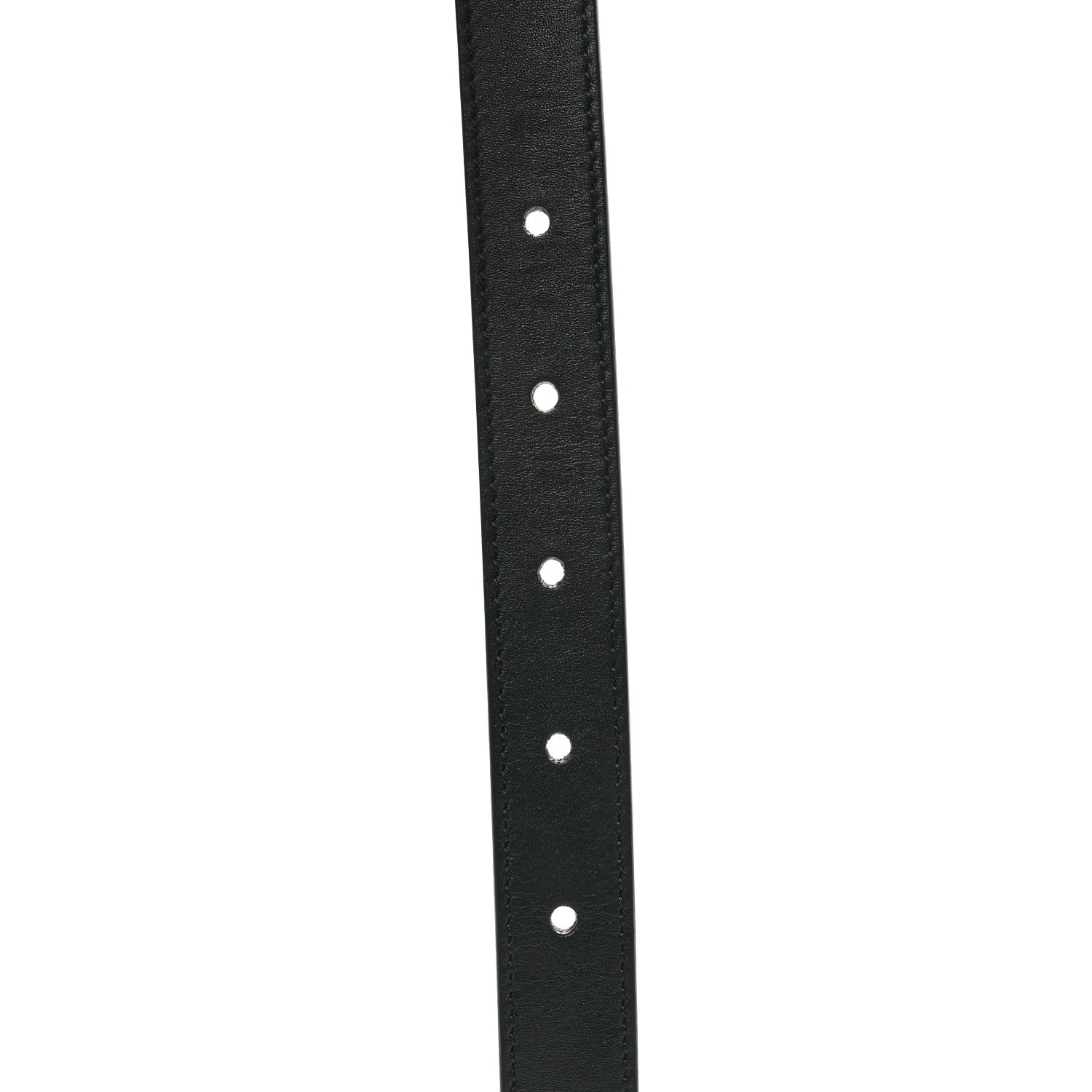 Gucci Calfskin Double G 20mm Belt 80 32 Black 3 of 5