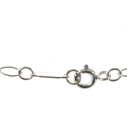 Tiffany 18K White Gold Diamond Crown Key Pendant Necklace 4 of 8