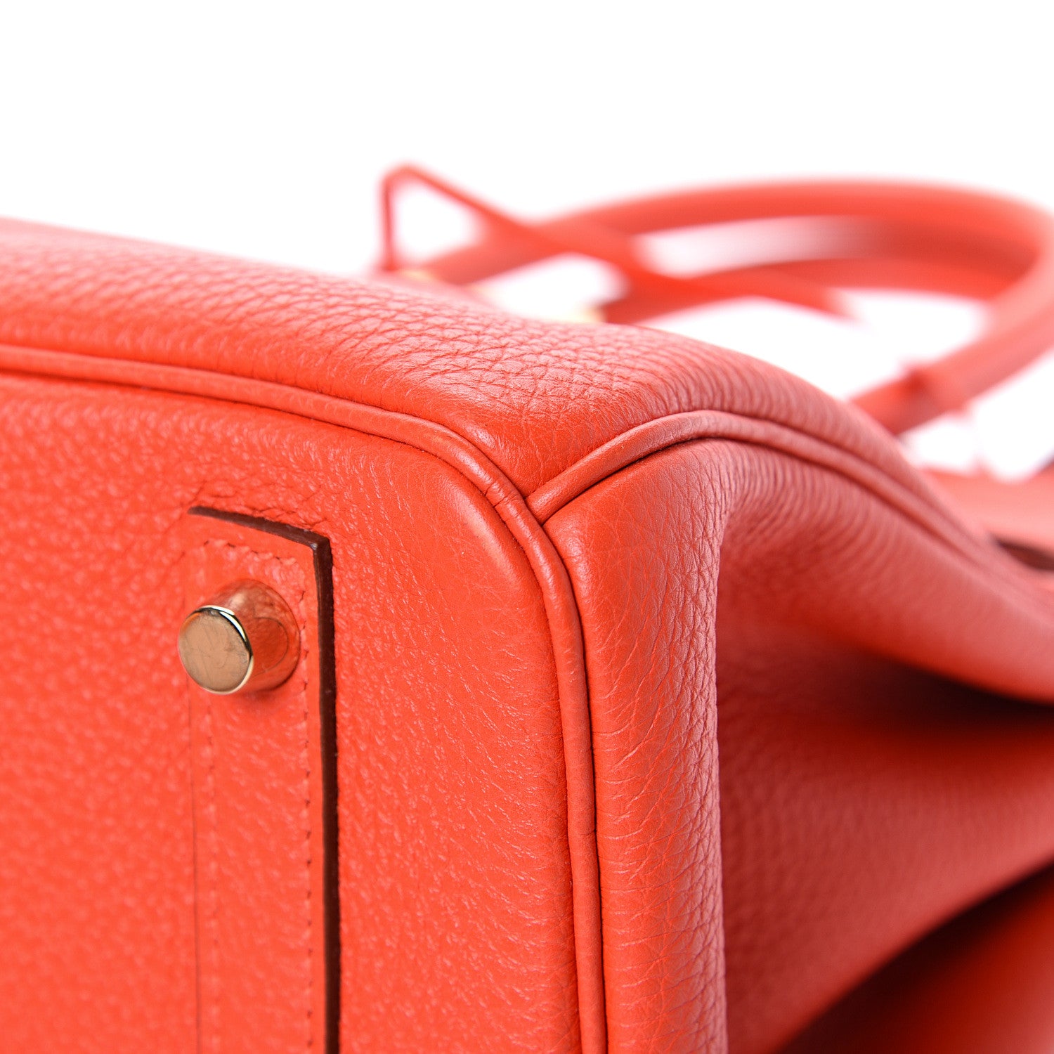 Hermes Togo Birkin 30 Capucine 9 of 15
