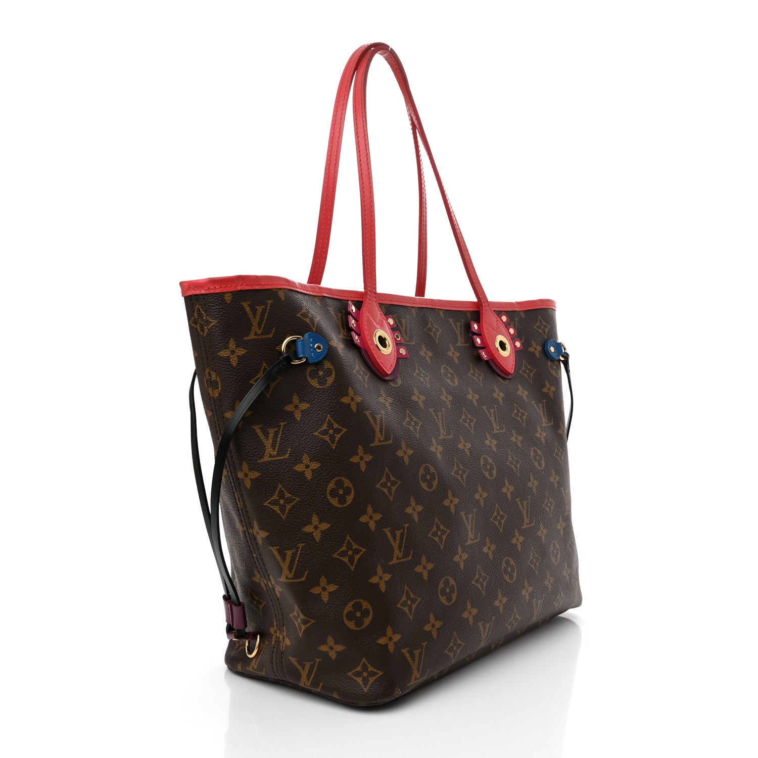 Louis Vuitton Monogram Totem Neverfull MM Flamingo 3 of 16