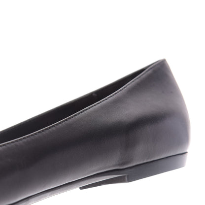 Louis Vuitton Calfskin Patent Bow Uniformes Ballet Flats 37 Black 14 of 14