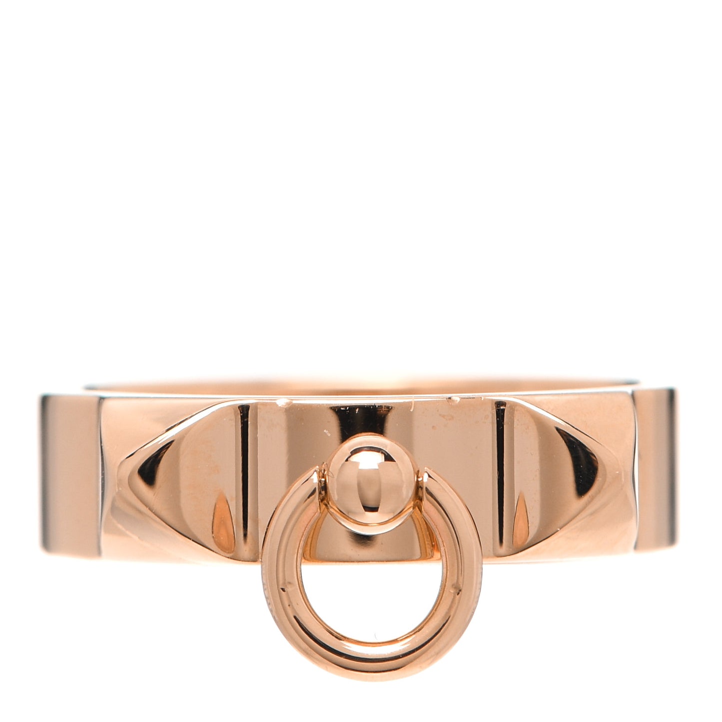 18K Rose Gold PM Collier De Chien Ring 54 7