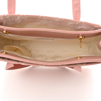 Chanel Calfskin Wild Stitch Tote Pink 5 of 16