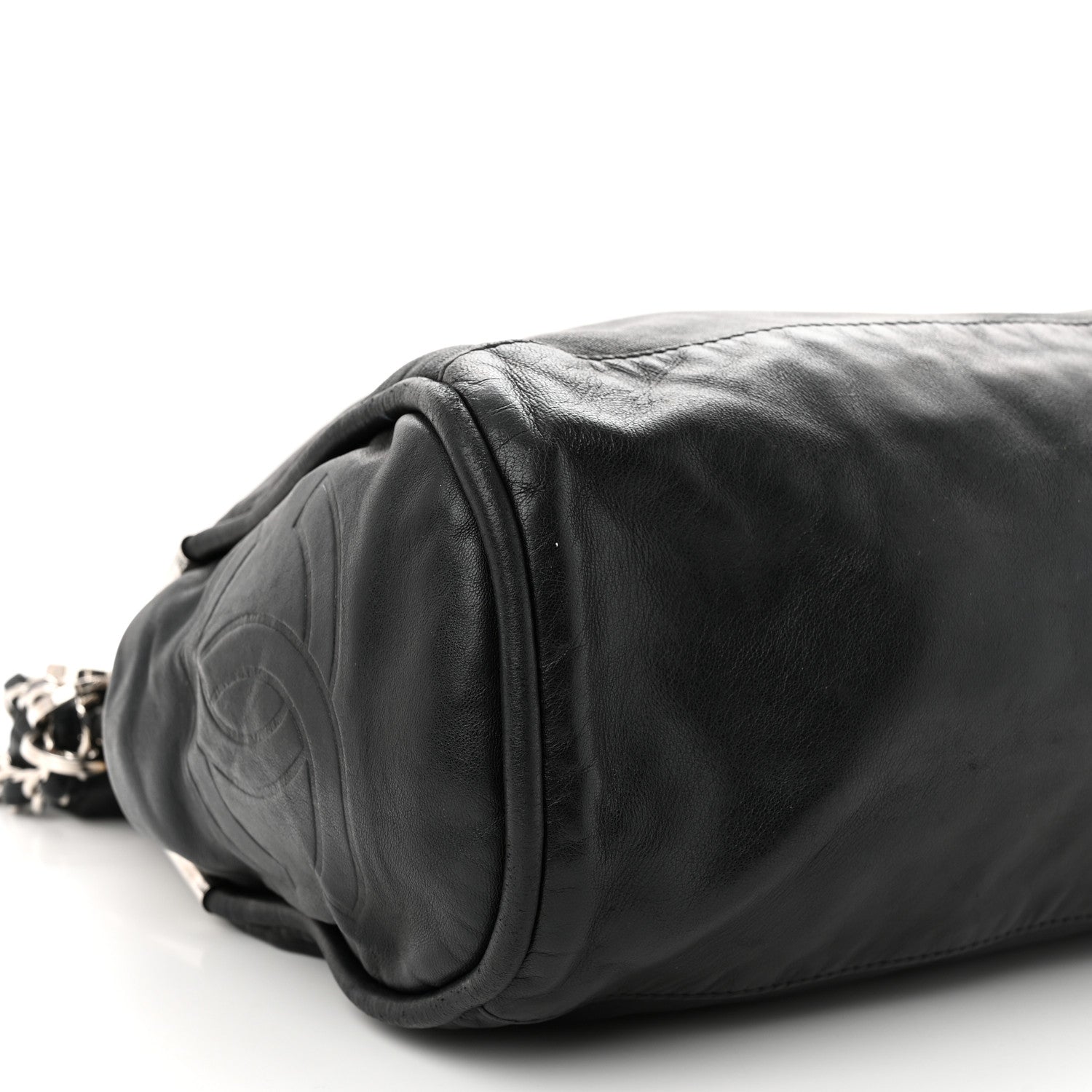 Chanel Lambskin Large Ultimate Soft Tote Black 9 of 12