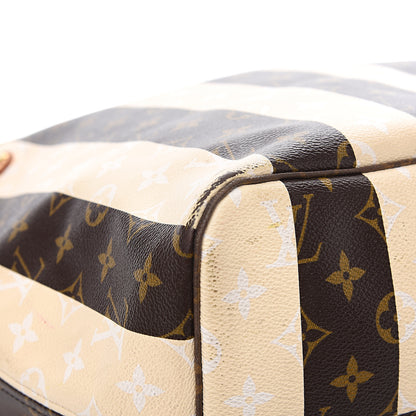Louis Vuitton Monogram Rayures Neverfull GM 8 of 15