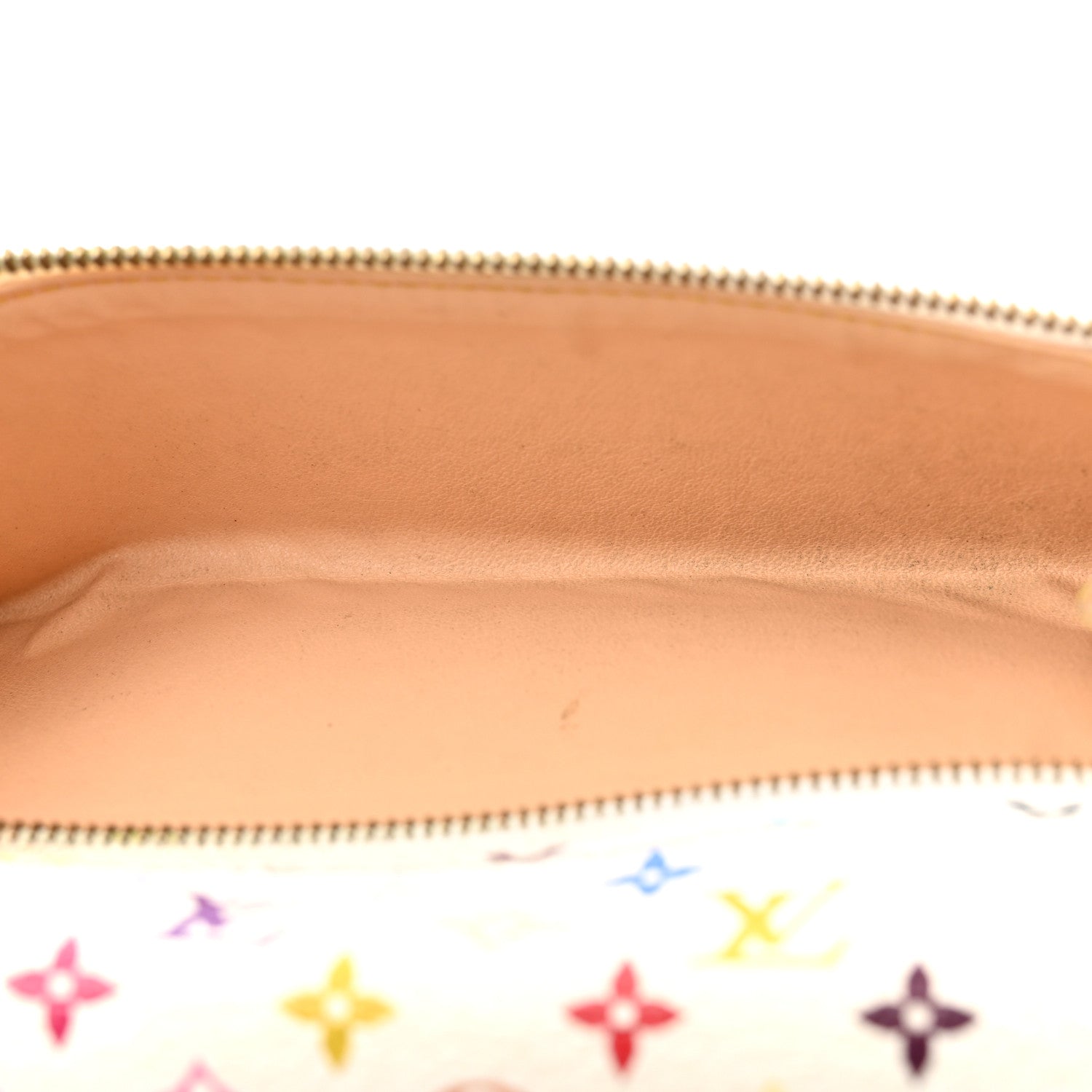 Louis Vuitton Monogram Multicolor Eugenie Wallet White Litchi 11 of 13