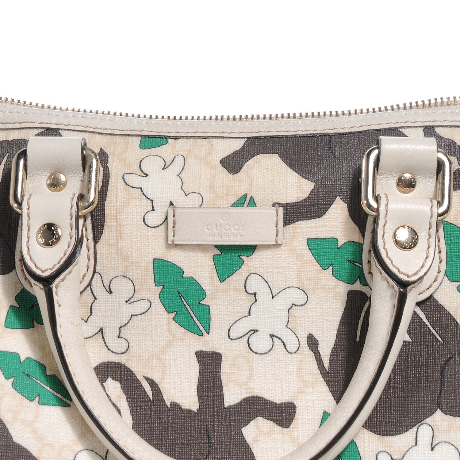 Gucci Monogram Medium Joy Boston Unicef Elephant Snowman 5 of 8