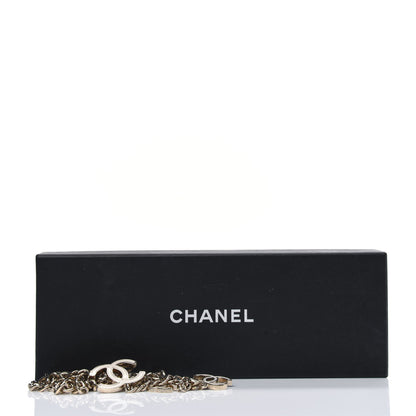 Chanel Enamel CC Chain Belt White Gold 5 of 5