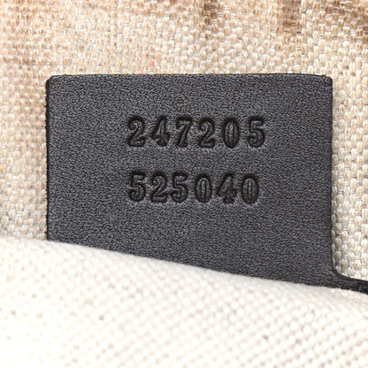 Gucci Monogram Vintage Web Medium Boston Dark Brown 7 of 11
