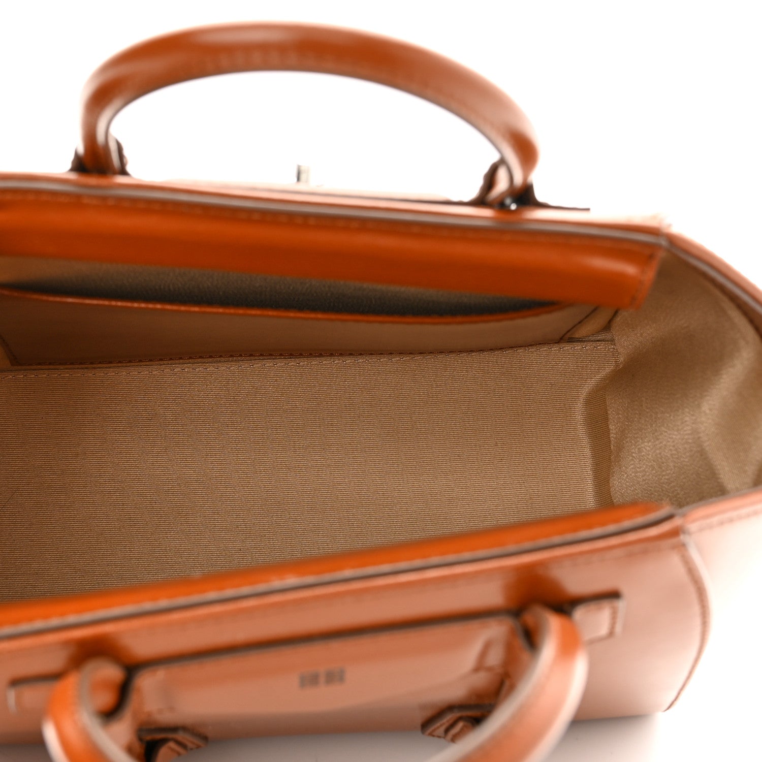 Givenchy Box Calfskin Mini Lock Antigona Shoulder Bag Beige Chestnut 5 of 10