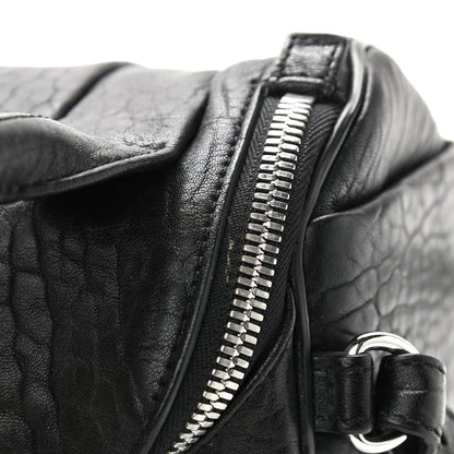 Alexander Wang Pebbled Lambskin Mini Rockie Black Rhodium Hardware 8 of 9