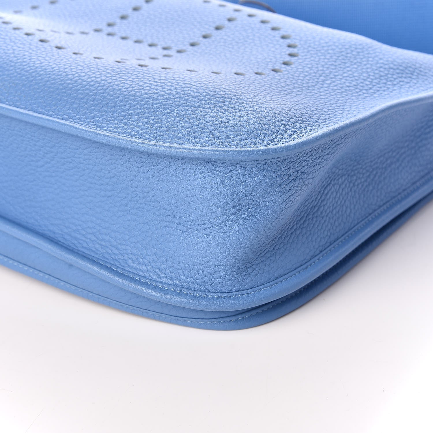 Hermes Taurillon Clemence Evelyne III GM Bleu Paradis 9 of 9