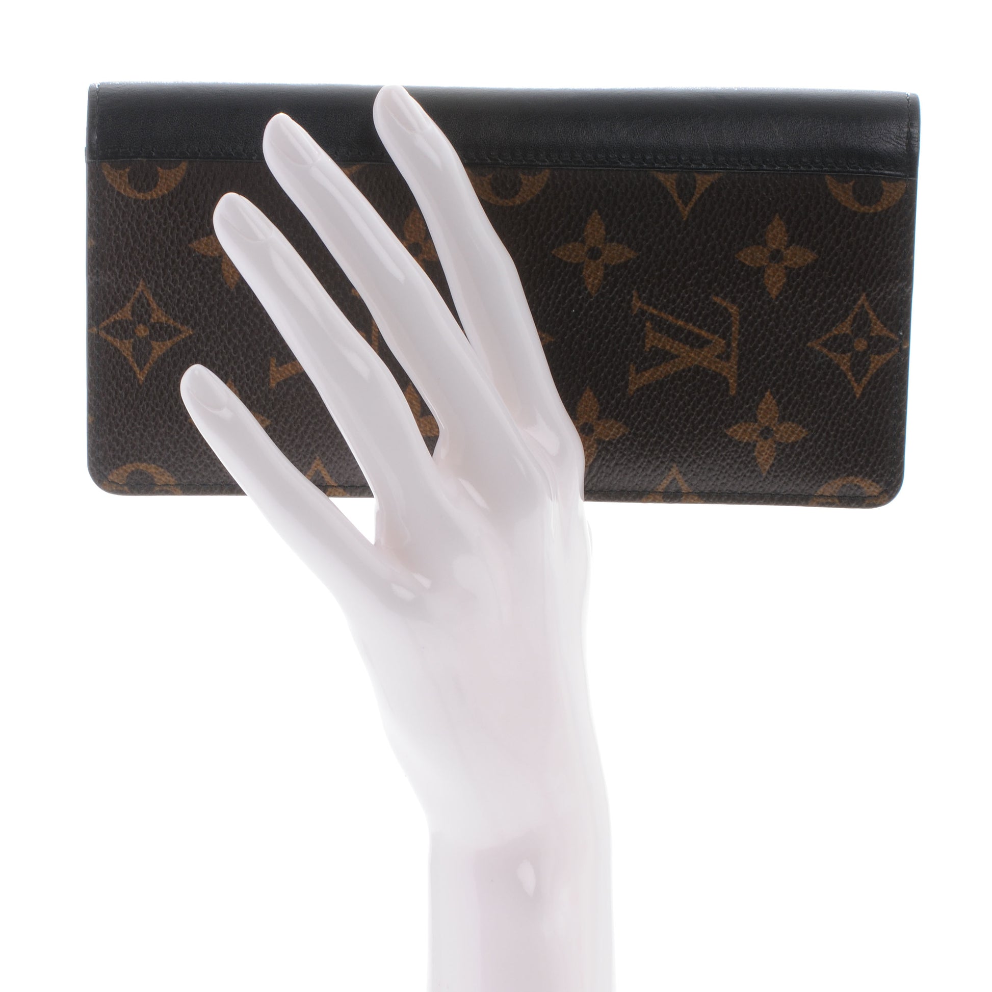 Louis Vuitton Monogram Macassar Tanon Wallet 2 of 6