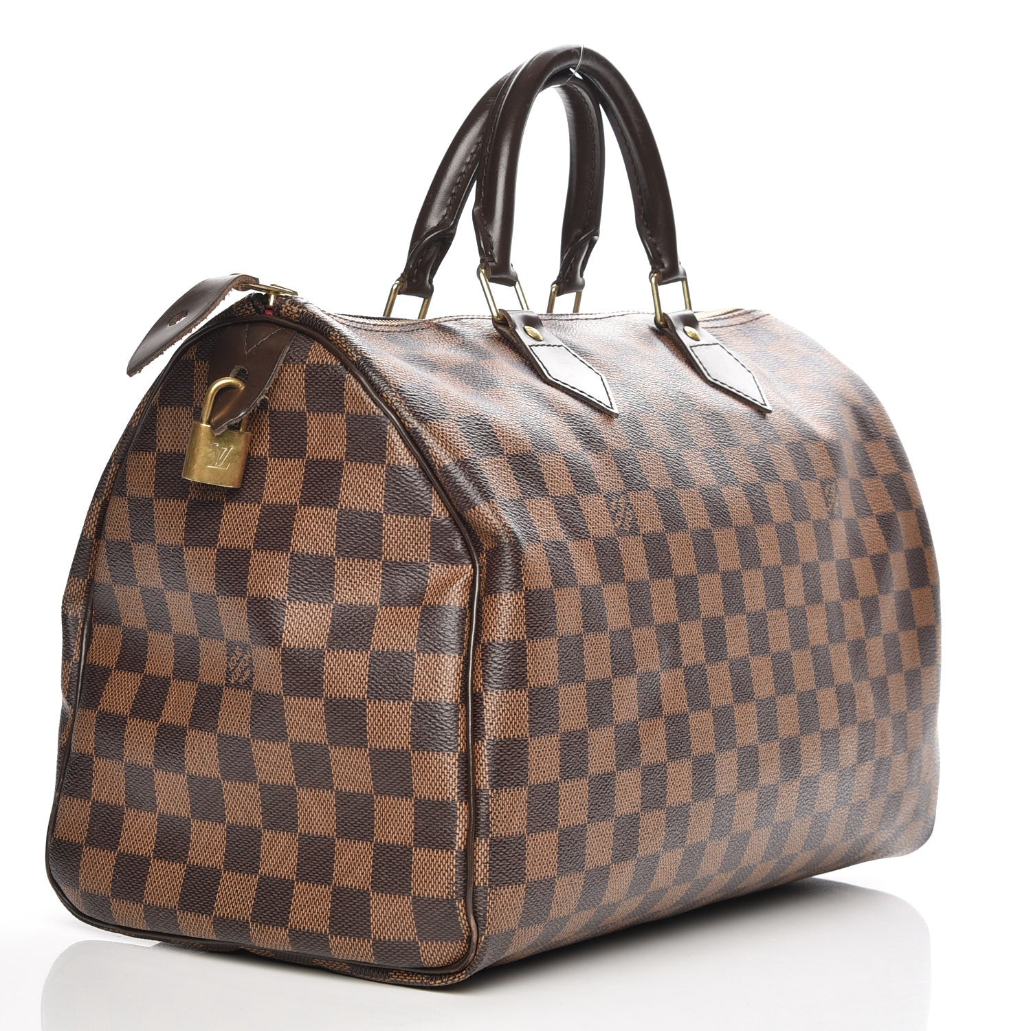 Louis Vuitton Damier Ebene Speedy 35 3 of 12