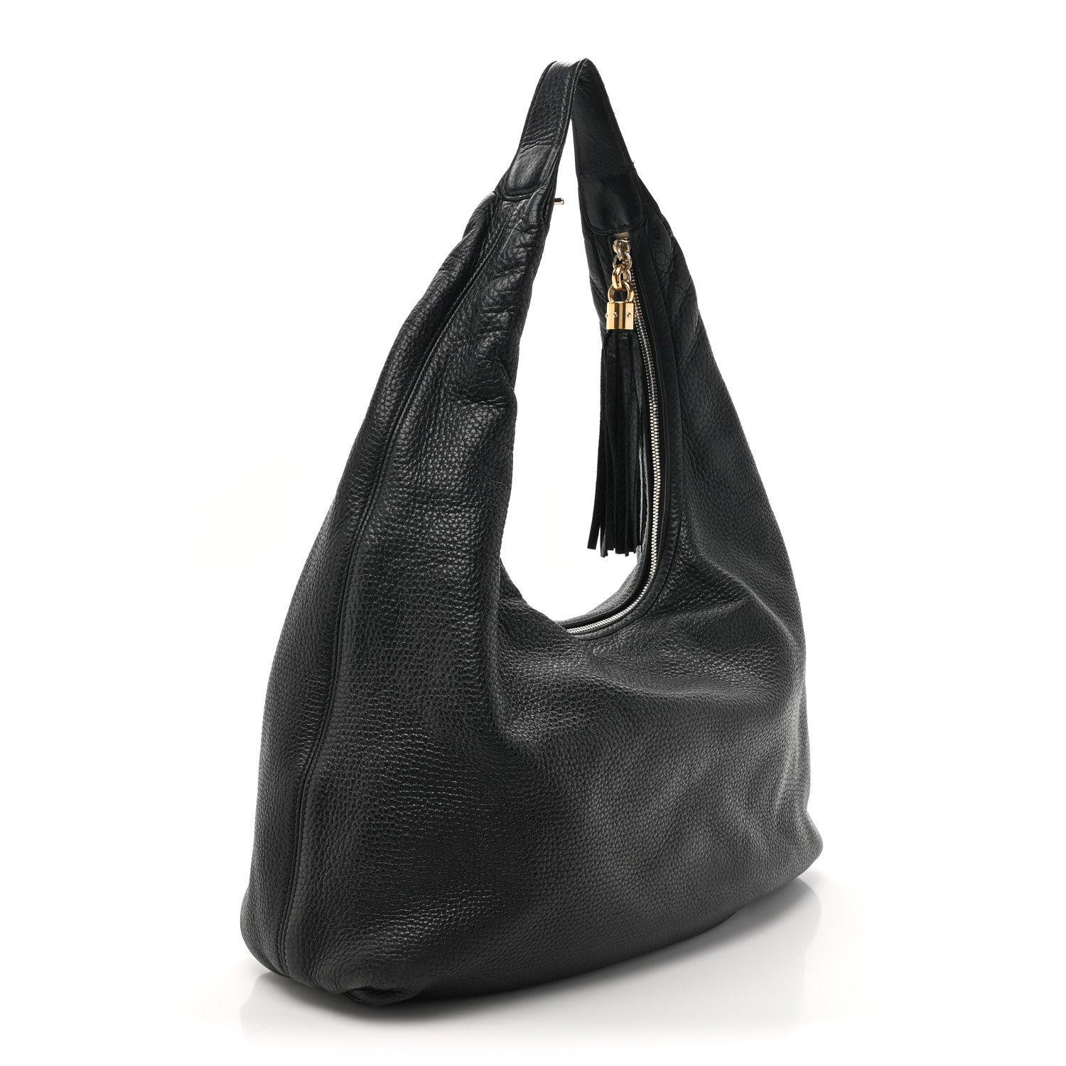 Gucci Pebbled Calfskin Soho Hobo Black 3 of 15