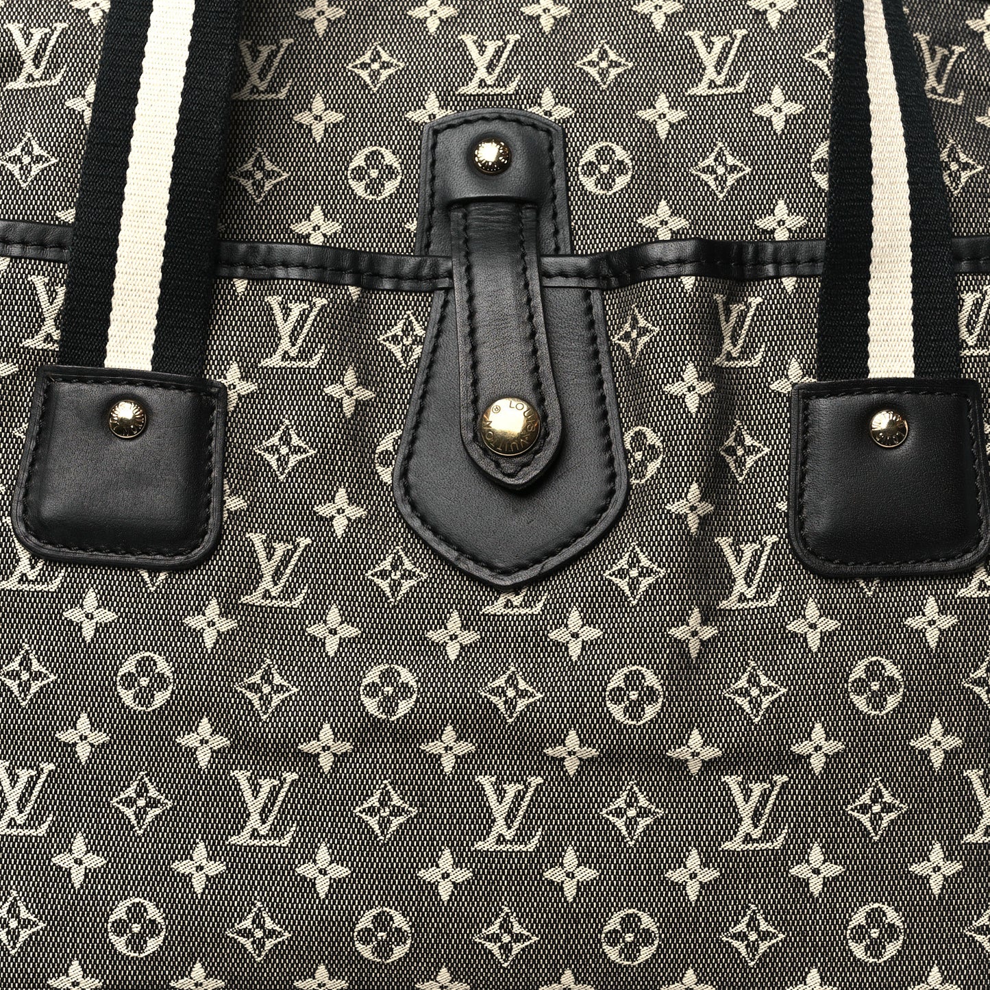 Mini Monogram Mary Kate Cabas Black