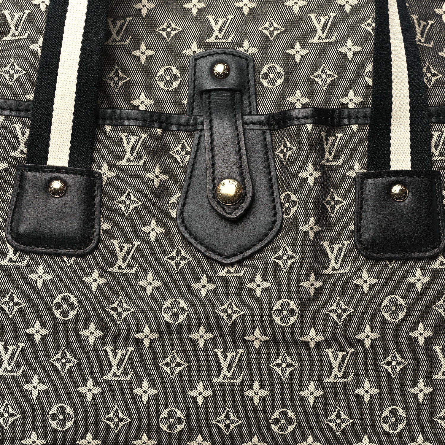 Louis Vuitton Mini Monogram Mary Kate Cabas Black 7 of 9