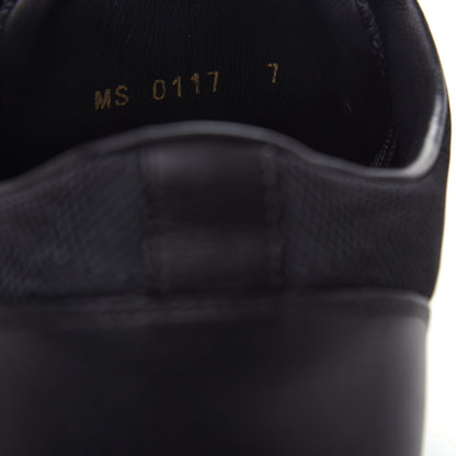Louis Vuitton Calfskin Nylon Damier Offshore Sneakers 7 Black 10 of 11