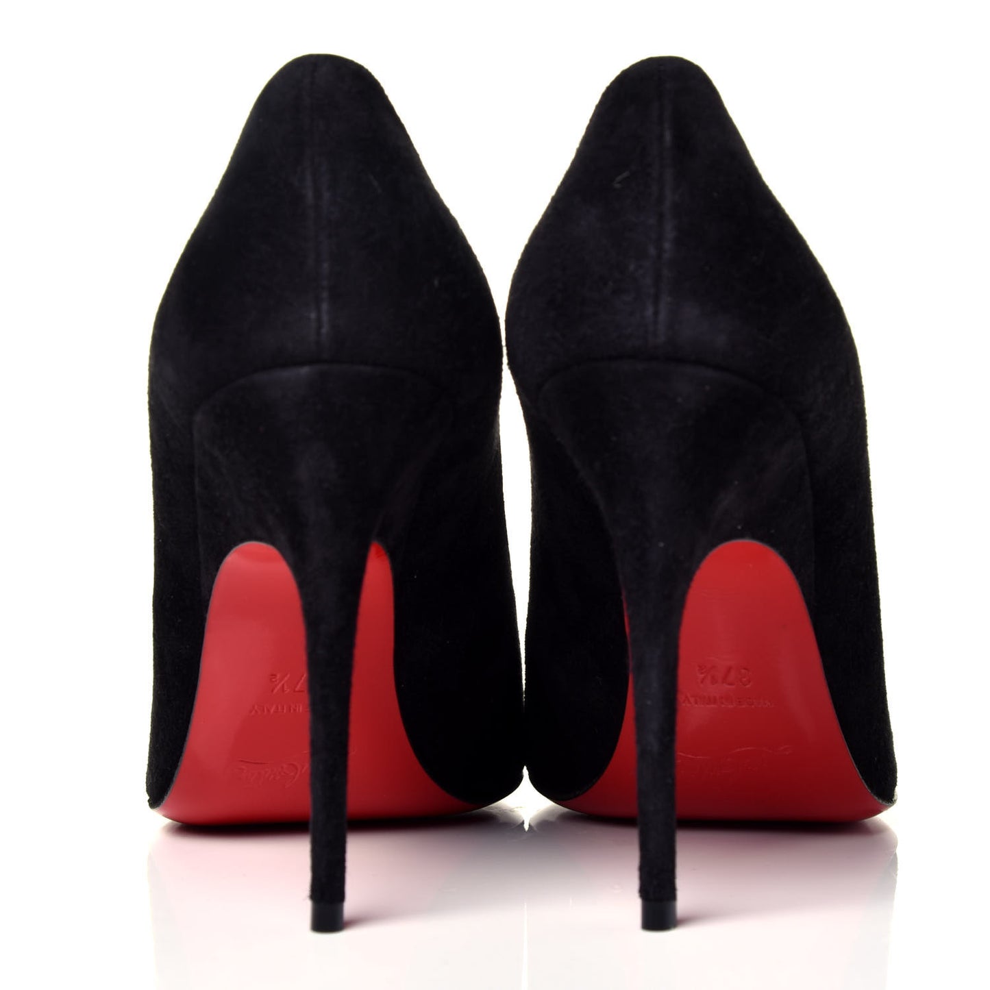 Veau Velours Alminette 100 Pumps 37.5 Black