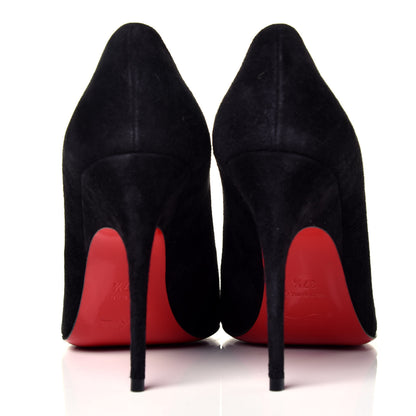 Christian Louboutin Veau Velours Alminette 100 Pumps 37.5 Black 7 of 11