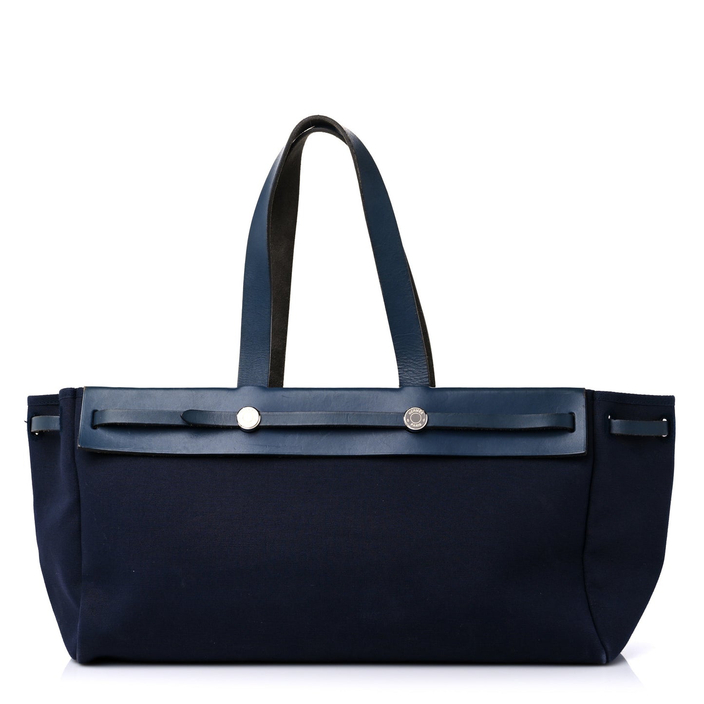 Toile Vache Hunter Herbag Cabas MM Bleu Marine