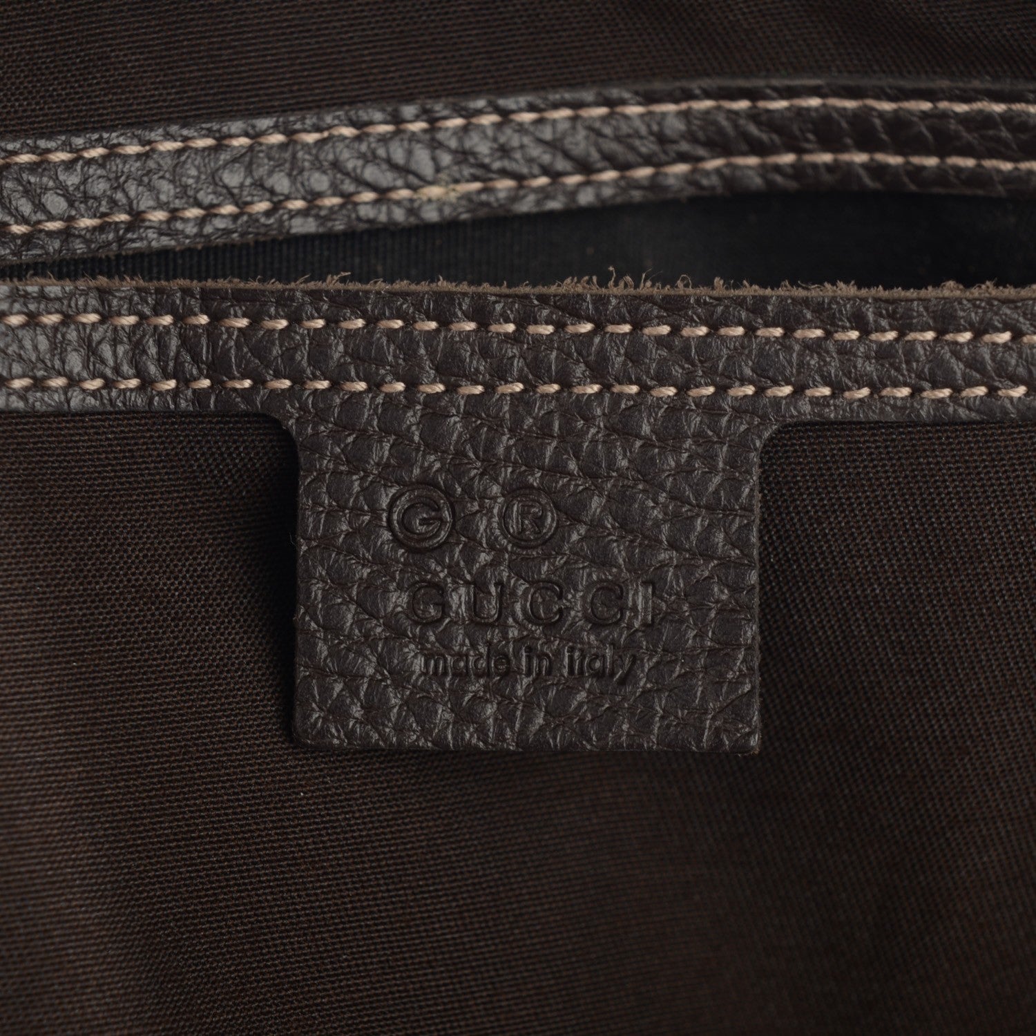 Gucci Crystal Monogram Medium Joy Boston Dark Brown 6 of 7