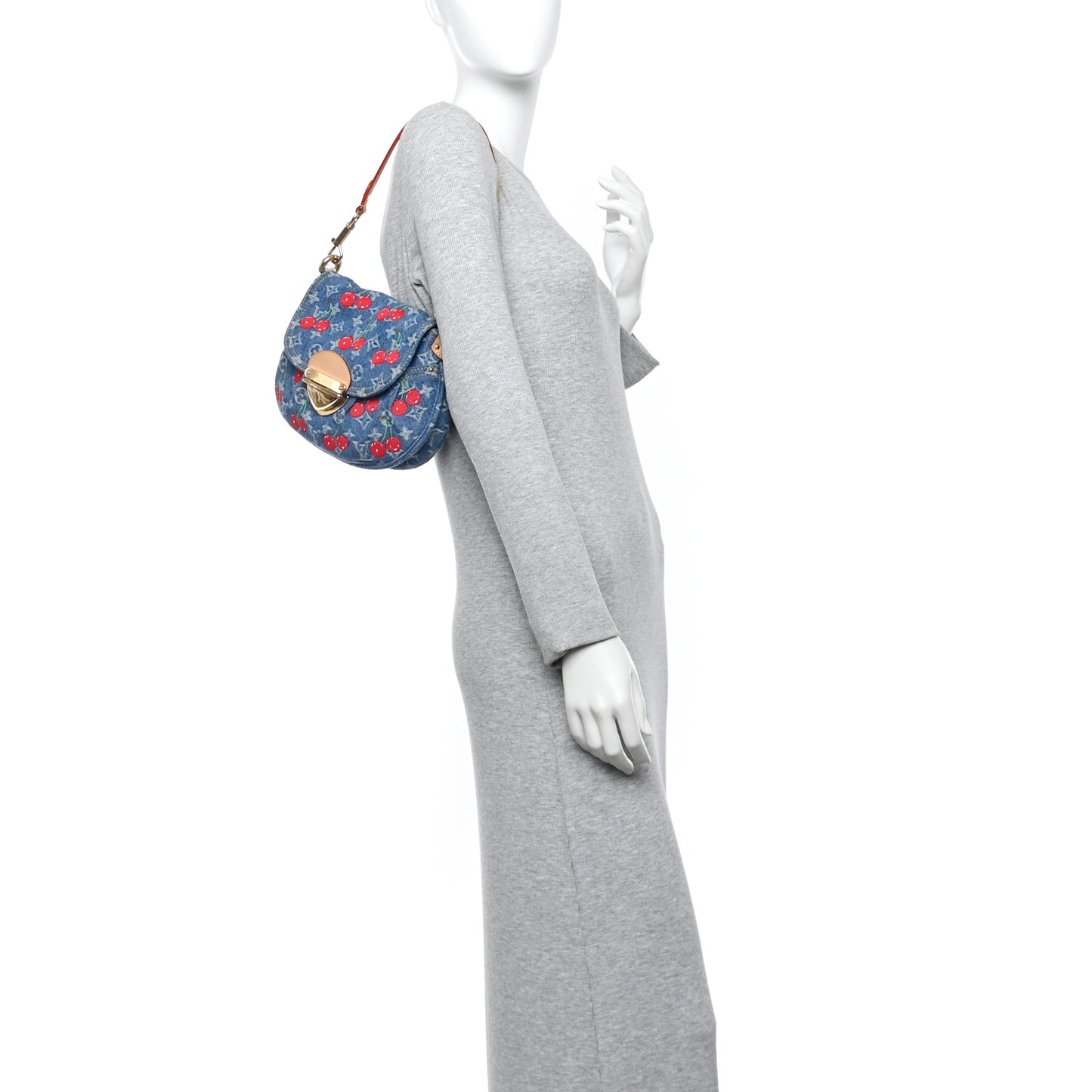 LV X TM Monogram Denim Cerises Sunset