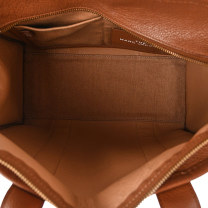 Marc Jacobs Grained Calfskin Medium The Tote Bag Argan Oil 5 of 17