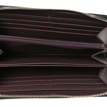 Chanel Grained Calfskin Neo Executive Zip Around Wallet Black 5 of 9