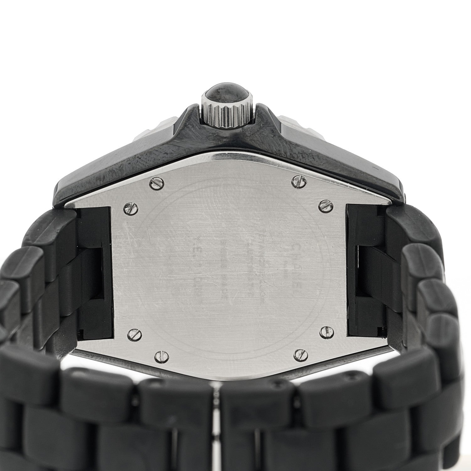 Chanel Stainless Steel Ceramic 38mm J12 Automatic Watch Black 4 of 4