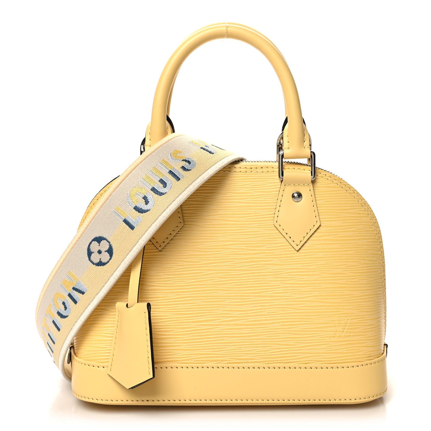 Epi Jacquard Alma BB Jaune Plume