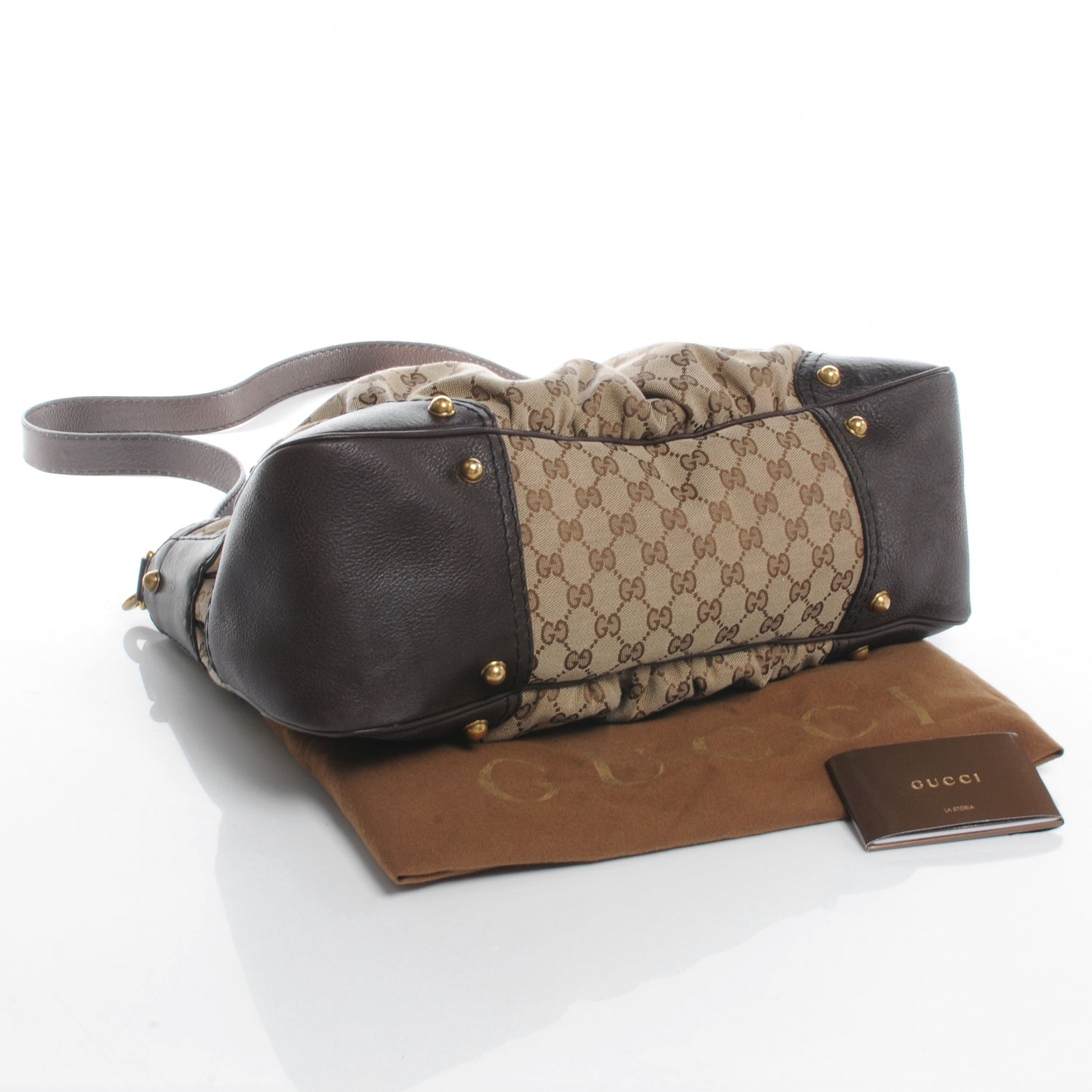 Gucci Monogram Jockey Tote 4 of 7