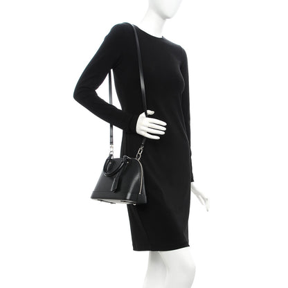 Louis Vuitton Epi Alma BB Black 2 of 8