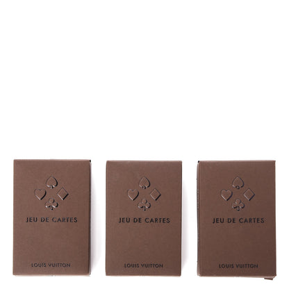 Louis Vuitton Monogram Fleur 3 Pack Playing Cards 3 of 7