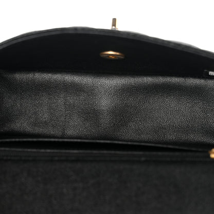 Chanel Caviar Quilted Mini Top Handle Rectangular Flap Black 5 of 11