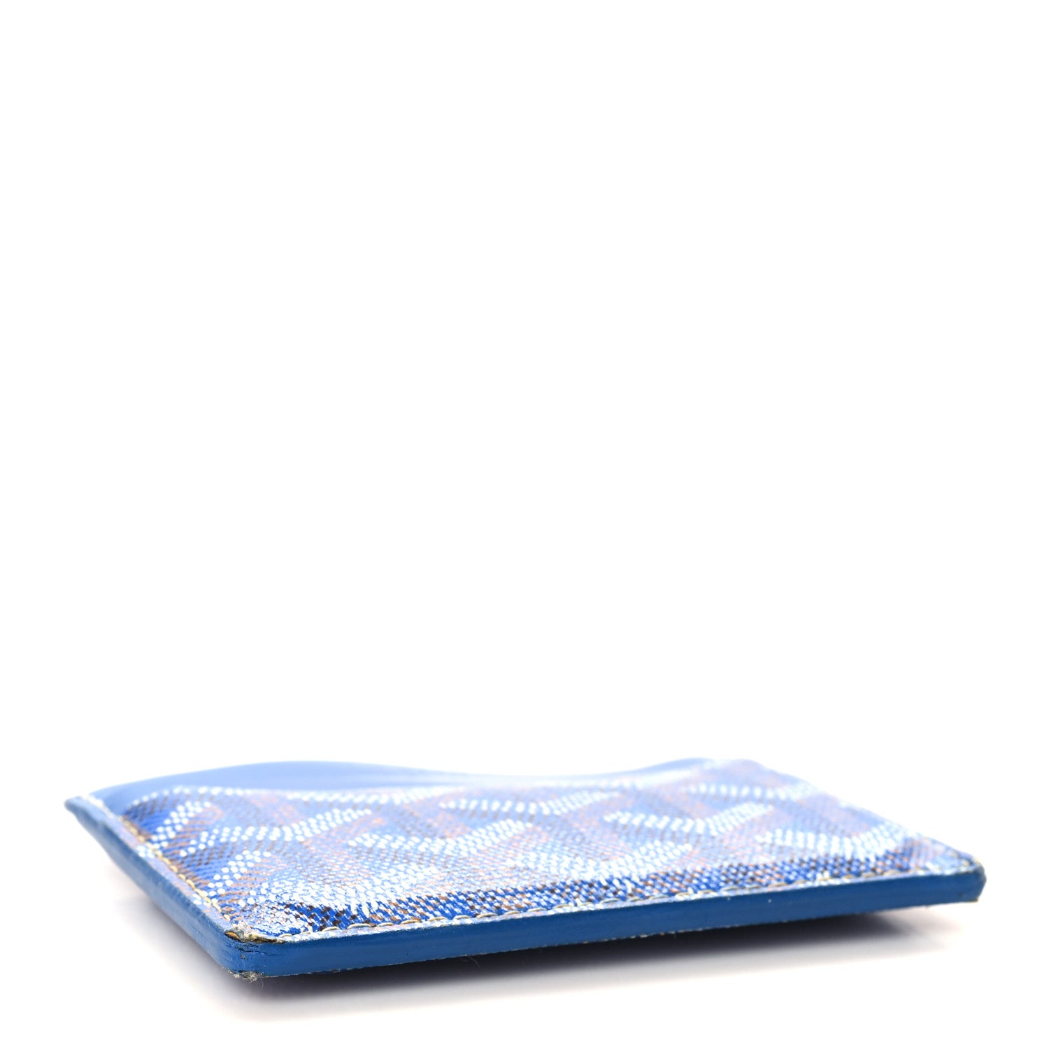 Goyard Goyardine Saint Sulpice Card Holder Sky Blue 4 of 8